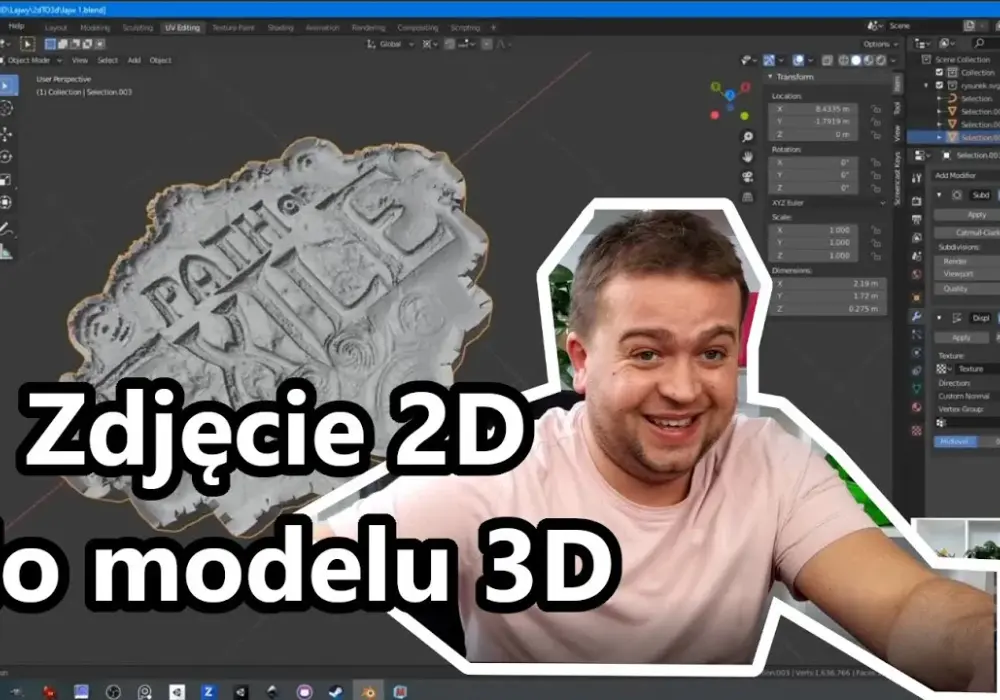 Jak zrobić model 3D ze zdjęcia w prosty sposób – uniknij błędów